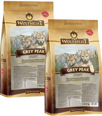 Wolfsblut DOG Puppy Grey Peak Karma sucha op. 2x12.5kg DWU-PAK