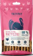 Trzypsy Deluxe Się Wie, że Psie...Przysmaki z indykiem dla psa 70g