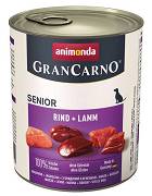Animonda GranCarno DOG Senior Karma mokra z wołowiną i jagnięciną op. 800g