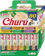 Inaba Cat Ciao Churu Tuna with Chicken Recipe Przysmak dla kota 80x14g