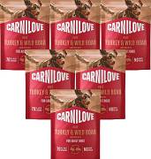 Carnilove DOG Adult Turkey&Wild Boar Mokra Karma z indykiem i dzikiem 12x300g PAKIET